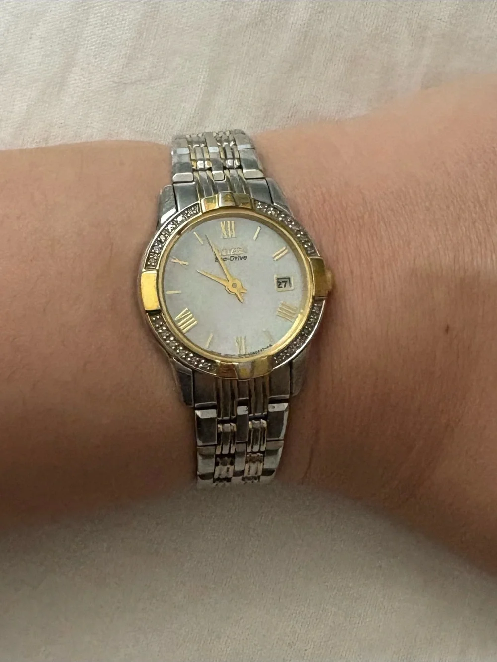 Citizen Two-Tone Silver and Gold Women's Watch